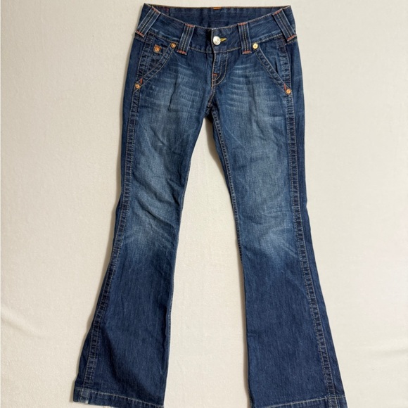 True Religion The Joey Size 29 Dark Blue Denim Jeans - Picture 2 of 5